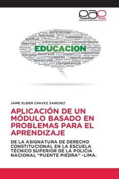 Paperback Aplicación de Un Módulo Basado En Problemas Para El Aprendizaje [Spanish] Book