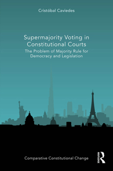 Hardcover Supermajority Voting in Constitutional Courts: The Problem of Majority Rule for Democracy and Legislation Book