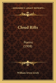 Paperback Cloud Rifts: Poems (1908) Book