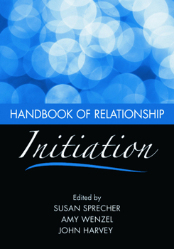 Hardcover Handbook of Relationship Initiation Book