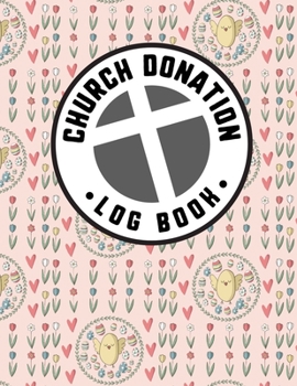 Paperback Church Donation Log Book