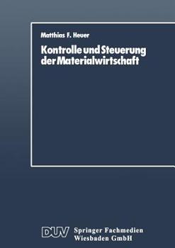 Paperback Kontrolle Und Steuerung Der Materialwirtschaft [German] Book