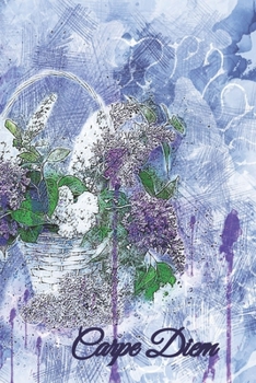 Carpe Diem: undatierter Tagesplaner 120 Seiten für das Zeitmanagement für ca 3 Monate, mit Einkaufsliste, To Do Liste, Termine, Notizen, Putzplan, jeder Tag eine Seite (German Edition)