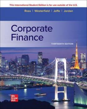 Paperback Corporate Finance ISE Book