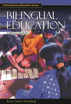 Hardcover Bilingual Education: A Reference Handbook Book