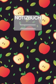 Notizbuch A5 Muster Aepfel: • 111 Seiten  • EXTRA Kalender 2020 •  Einzigartig •  Dotgrid •  Dotted •  Punktraster  • Geschenk • Geschenkidee (German Edition)
