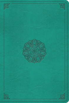 Imitation Leather ESV Single Column Heritage Bible (Trutone, Turquoise, Emblem Design) Book