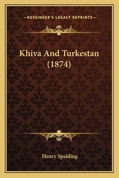 Paperback Khiva And Turkestan (1874) Book