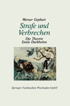 Paperback Strafe Und Verbrechen: Die Theorie Emile Durkheims [German] Book