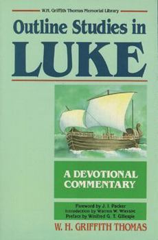 Paperback Outline Studies in Luke: A Devotional Commentary Book