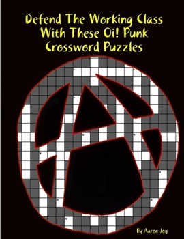 Paperback Defend the Working Class With These Oi! Punk Crossword Puzzles Book