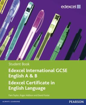 Paperback Edexcel Igcse English for Specifications A and B. Student Book