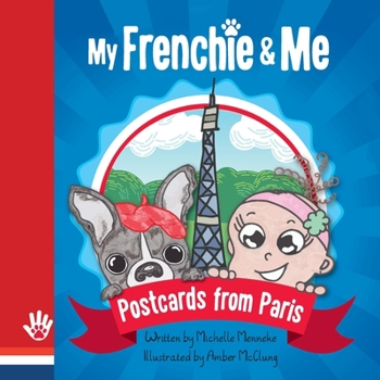 Paperback My Frenchie & Me Postcards from Paris Book