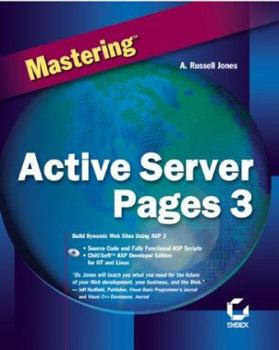 Paperback Mastering Active Server Pages 3 [With CDROM] Book