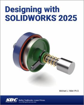 Paperback Designing with SOLIDWORKS 2025 Book