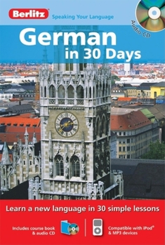 Paperback German in 30 Days Book