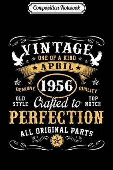 Composition Notebook: Classic 50th birthday gift for men women Vintage 1969  Journal/Notebook Blank Lined Ruled 6x9 100 Pages