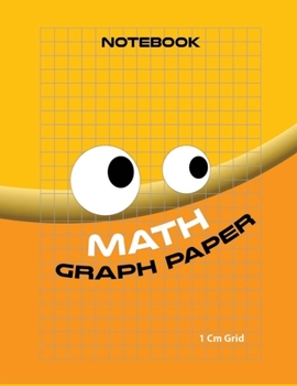 Paperback Maths Grid Book: 1cm size graph paper ( 100 pages ): 1cm Grid maths Notebook Book