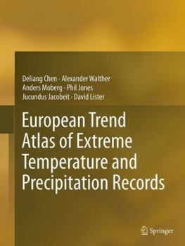Paperback European Trend Atlas of Extreme Temperature and Precipitation Records Book