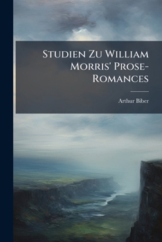 Paperback Studien Zu William Morris' Prose-Romances [German] Book