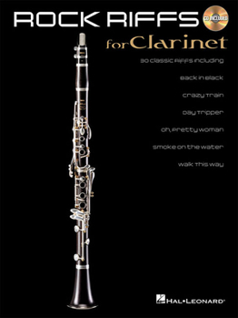 Paperback Rock Riffs for Clarinet [With CD (Audio)] Book