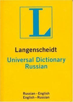 Paperback Langenscheidt's Universal Russian Dictionary: Russian-English, English-Russian Book