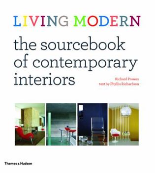 Hardcover Living Modern: The Sourcebook of Contemporary Interiors Book