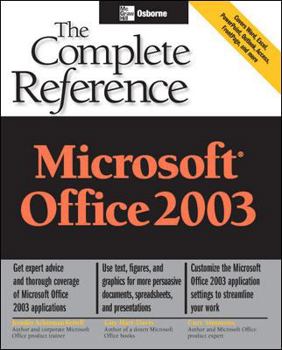 Paperback Microsoft Office 2003 Book