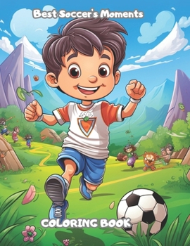 Paperback Best Soccer's Moments - Coloring Book