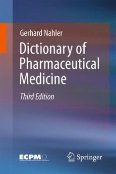 Paperback Dictionary of Pharmaceutical Medicine Book
