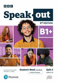 Paperback Speakout 3ed B1+ Students Book and eBook with Online Practice Split 2 Book