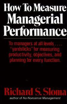 Hardcover How to Measure Managerial Performance Book
