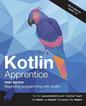 Paperback Kotlin Apprentice: Beginning Programming with Kotlin Book