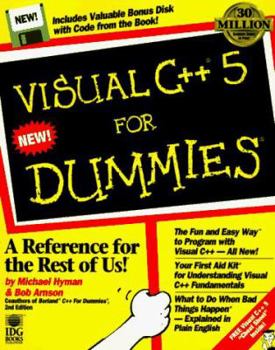 Paperback Visual C++ for Dummies Book
