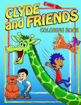 Paperback Clyde and Friends Coloring Book