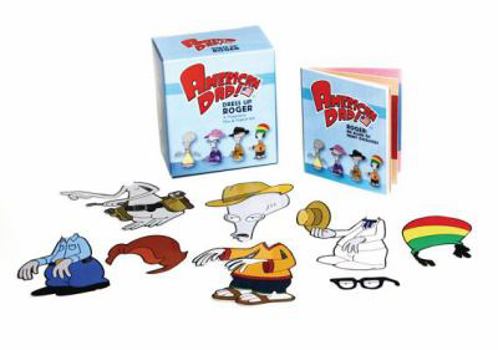 Paperback American Dad: Dress Up Roger: A Magnetic Mix & Match Kit (Mega Mini Kits) Book