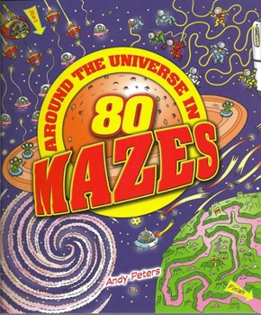 Paperback Around the Universe in 80 Mazes Book