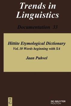 Hardcover Words Beginning With Sa (Trends in Linguistics. Documentation) Book