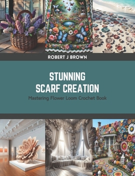 Paperback Stunning Scarf Creation: Mastering Flower Loom Crochet Book