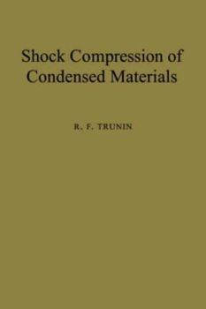 Paperback Shock Compression of Condensed Materials Book