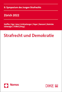 Paperback Strafrecht Und Demokratie [German] Book