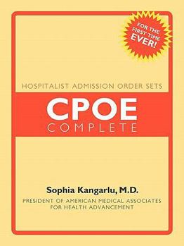 Paperback Hospitalist Admission Order sets: CPOE complete Book