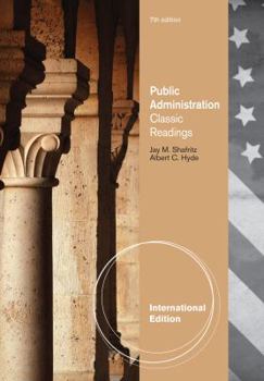 Paperback Classics of Public Administration Book