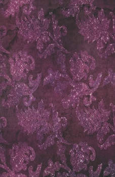 Dot Grid Journal Notebook: Faux Purple Glimmer Plum Damask Grunge Glam | Bullet Planner Book | Dotted Grid | 5.5 X 8.5" 120 Pg | DIY Weekly Spread | Organizer | Habit Tracker| Gift Creatives