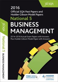 Paperback National 5 Business Management 2016-17 Sqa Past Papers with Answersnational 5 Book