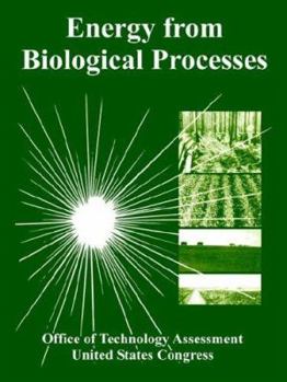 Paperback Energy from Biological Processes Book