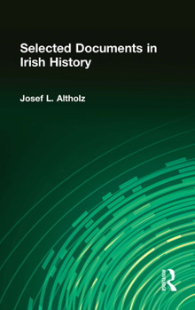 Hardcover Selected Documents in Irish History Book