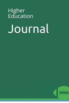 Paperback Journal: Higher Education Book