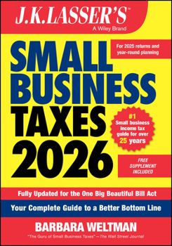 Paperback J.K. Lasser's Small Business Taxes 2026: Your Complete Guide to a Better Bottom Line Book
