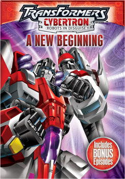 DVD Transformers Cybertron: A New Beginning Book